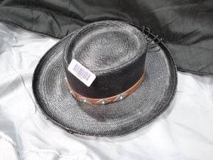 lot 27619 image: Black Fiesta Straw Hat