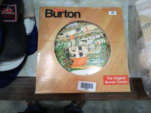 lot 27621 image: Burton Decorative Burner Covers