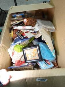 lot 27625 image: Large Box of Craft Items