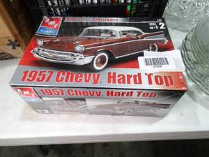 lot 27655 image: AMT ERTL 1957 Chevy Model Car  New