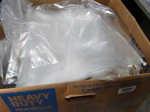 lot 27688 image: Box of Large Plastic Bags