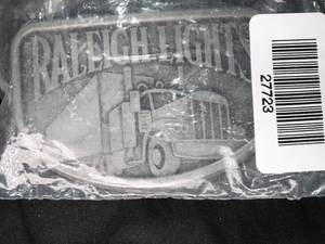 lot 27723 image: Raleigh Lights Belt Buckle