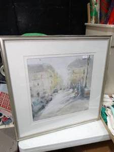 lot 27812 image: Quality Framed  Signed Wall Art