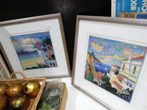 lot 27816 image: 2 Quality Framed Wall Art