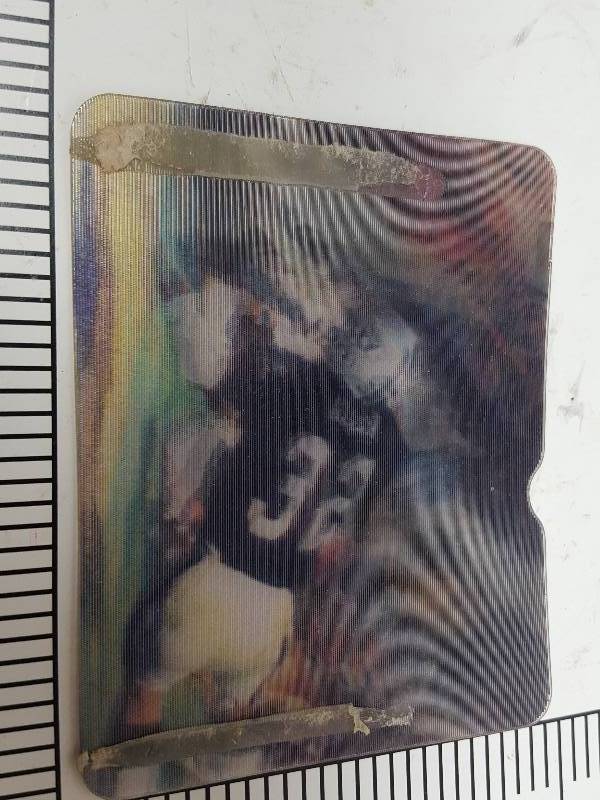 lot 7687 image: Came on Wheaties boxes many years ago was this Marcus Allen HOLOGRAM