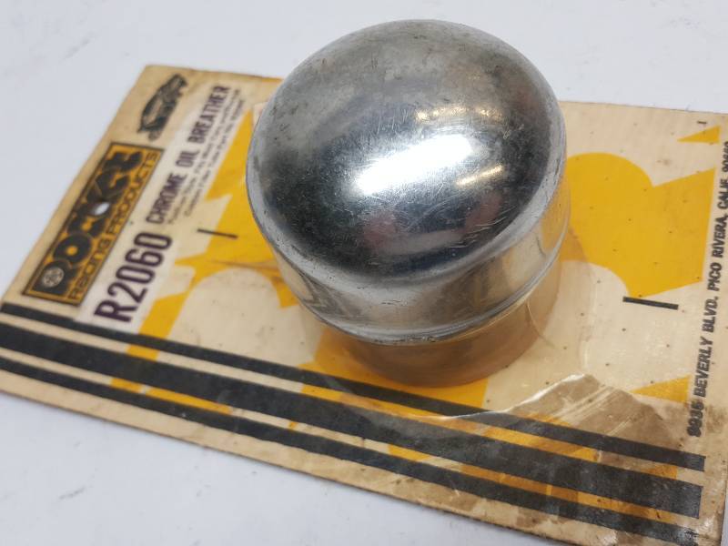 lot 7585 image: New Rocket products Chrome push in valve cover breather