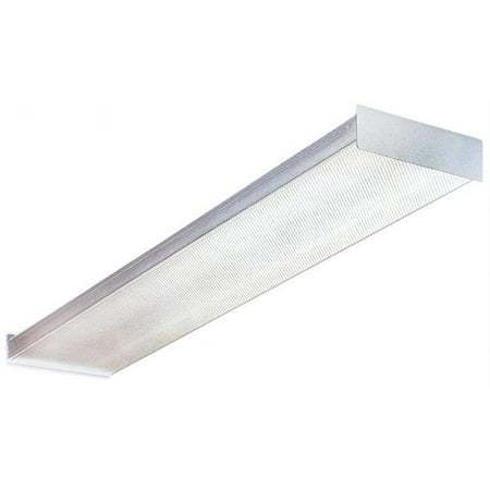 lot 7280 image: Lithonia Lighting White Fluorescent Wrap Around Light