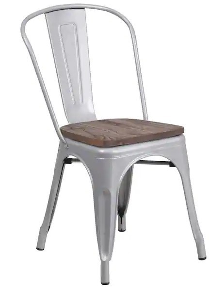 lot 7299 image: Carnegy Avenue Silver Side Chair