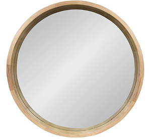 lot 1033 image: Hutton 30 Round Mirror - Damaged