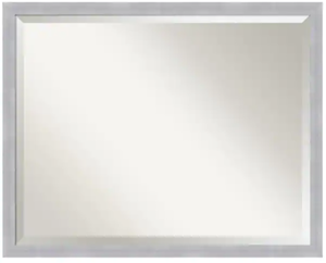 lot 1048 image: Grace Brushed Nickel B Mirror&nbsp
