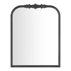 lot 1181 image: Home Decorators Collection Medium French Country Arched Black Ornate Wood Framed Mirror&nbsp