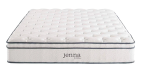 lot 1172 image: Modway Jenna 10 Quilted Full Size Pillow Top Innerspring Mattress