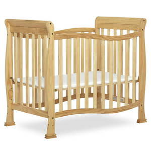 lot 1084 image: Dream On Me Piper 4-In-1 Convertible Mini Crib Natural