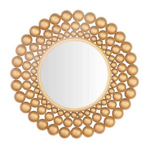 lot 1138 image: Home Decorators Collection Medium Round Gold Bubble Glam Accent Mirror&nbsp
