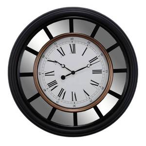 lot 1303 image: Kieragrace Hollywood MilanWall Clock In Black Plastic