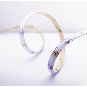 lot 1331 image: Dals 24Ft White Smart Outdoor Integrated LED Landscape Rope Light Rgb Wi-Fi LED Tape