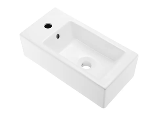 lot 1165 image: Voltaire Right Side Faucet Sink