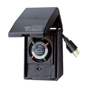 lot 1116 image: Intermatic Hb11Kd89 Heavy-Duty Outdoor Timer With Weatherproof Cover