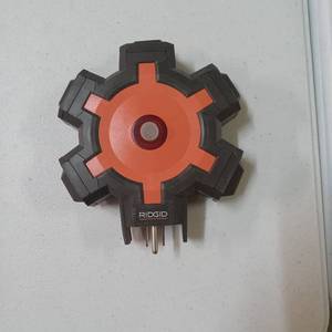 lot 1349 image: Ridged Extention Cord Multi Outlet End