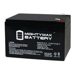 lot 1391 image: ML15 12 12V 15AH SLA Battery Mighty Max Battery Brand Product 1 Pack