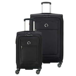 lot 1205 image: Delsey Paris 2-Piece Softside Spinner Luggage Set