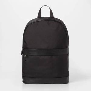 lot 1244 image: Mens Nylon Dome Backpack - Goodfellow & Co Black