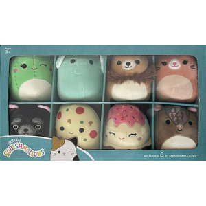 lot 1254 image: Squishmallows 5 Mini Plush Set - Pack of 8 - Friend Squad 2