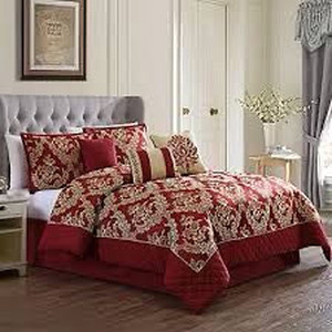 lot 2203 image: Riverbrook Home King 7 Piece Comforter Set Bellagio