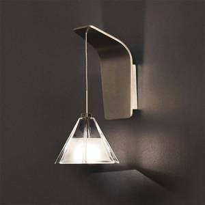 lot 2226 image: WAC Lighting WS-QA72 2 Pack Wall Sconces Wall Sconce Backplates Indoor Lighting Down Lighting Chrome