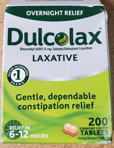 lot 4202 image: Dulcolax Laxative Tablets 150 Ct - EXP 1024