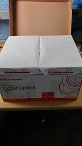 lot 4209 image: Legal Copy Paper 92 Brite 8.5 x 14 White, 20 lbs, 5000 sheets, 500 Sheets per Ream, 10 Reams