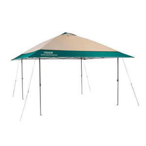 lot 5202 image: Coleman 13 x13 1-Push Center Hub Shelter