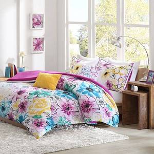 lot 5211 image: Intelligent Design Olivia Reversible 5-Pc. Comforter Set, KingCalifornia King Bedding
