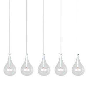 lot 6212 image: ET2-Maxim E23115-18 Larmes 5-Light Pendant $350 retail