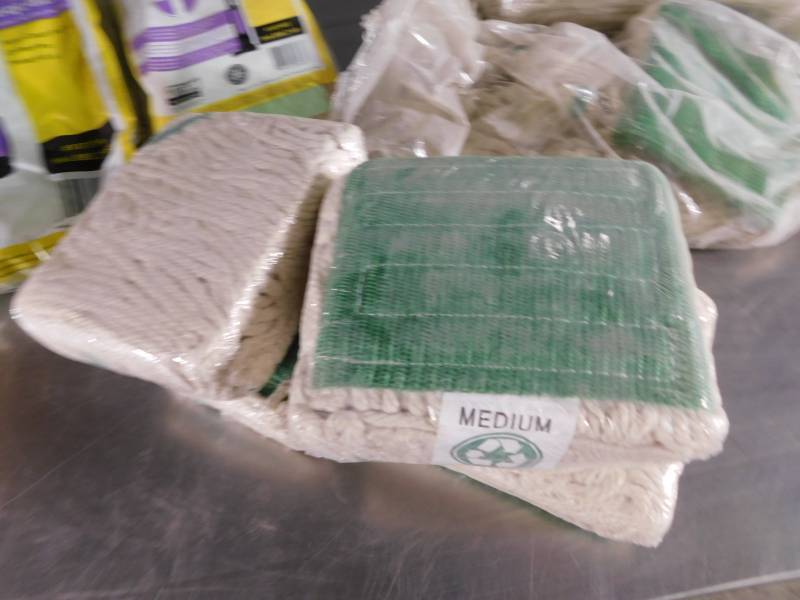 lot 7127 image: Lot of Mop Heads and Vac Bags
