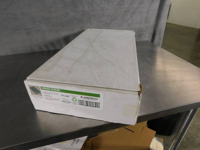 lot 7176 image: Lot of Green Scrub Floor Maintenance Pads