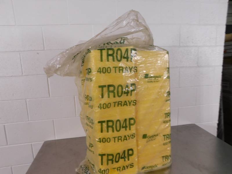 lot 6841 image: Large Lot of Tr04p Foam Trays