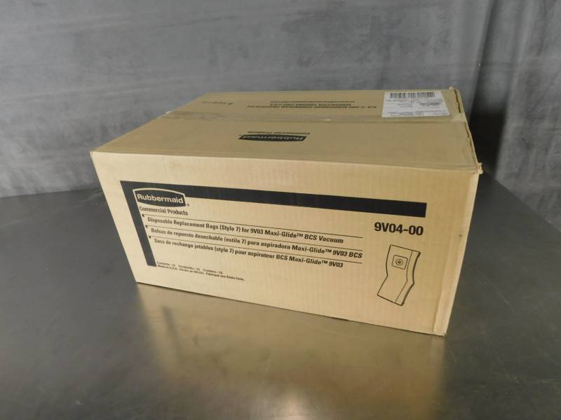 lot 6903 image: Case of Rubbermaid Vac Replacement Bags