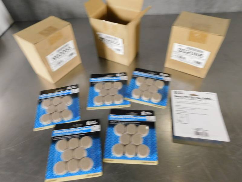 lot 6975 image: lot of Heavy Duty Felt Floor Savers