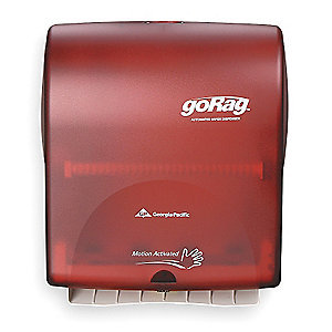 lot 7124 image: GoRag Roll Wiper Dispenser Crimson