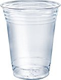 lot 6833 image: Solo TP16-0090 16 oz Plastic Ultra Clear Cold Drink Cup (20 Packs of 50)