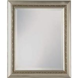 lot 6855 image: Decorative Wall Mirror  Silver