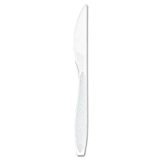 lot 6876 image: Solo Cup HSWK0007 Impress Heavyweight Full-Length Polystyrene Cutlery, Knife, White, 1000