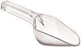 lot 6920 image: Case of Rubbermaid Commercial Products FG288200CLR 6-Ounce Clear Bouncer Bar Scoop