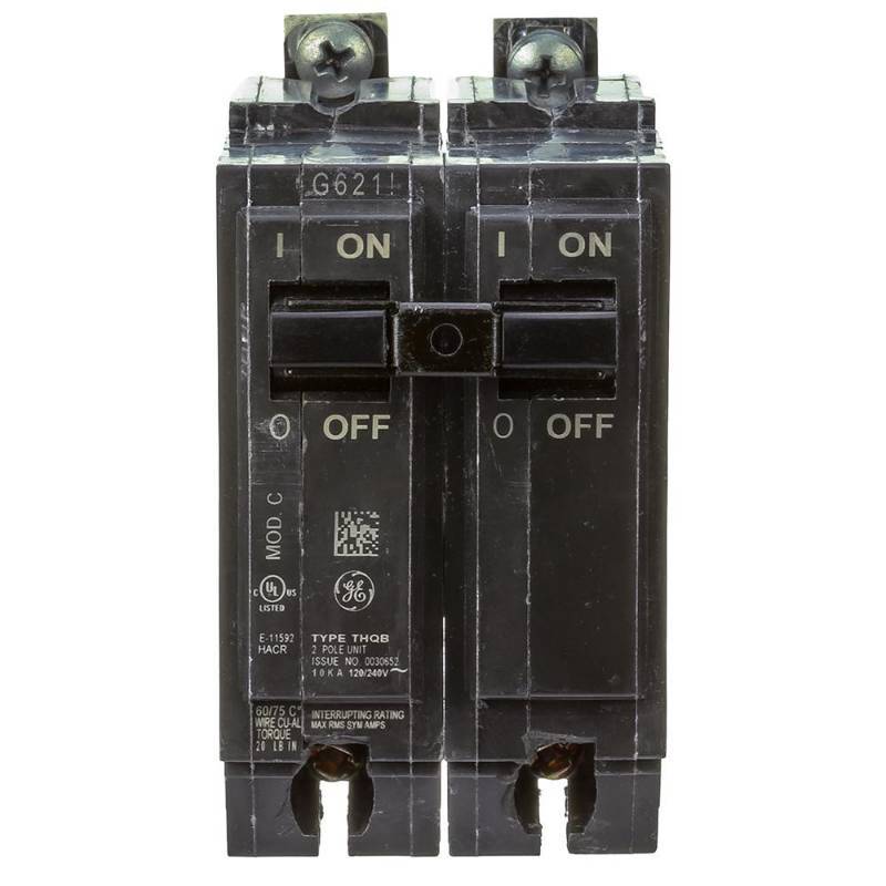 lot 6979 image: Lot of General Electric THQB2130 2 Pole, 30 Amp, 120240V Bolt-On Circuit Breaker
