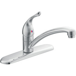 lot 6995 image: Moen T2113 Kingsley Posi-Temp Tub and Shower Trim Kit without Valve, Chrome