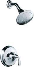 lot 7027 image: Kohler Company 108238 Shower Trim Kohler Forte Sculpted Polished Chrome