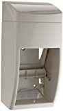 lot 7077 image: Case of Bobrick Matrix Series Two-Roll Tissue Dispenser, 6 14 x 6 78 x 13 12, Gray