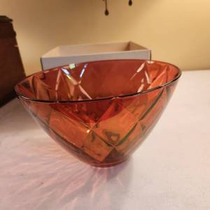 lot 1007 image: Ego crystal bowl made in Italy