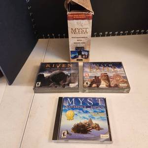 lot 1044 image: Myst Trilogy (2 unopened)